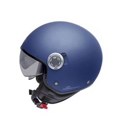 Casco Jet Garibaldi G20 Azul Mate ECE 22.06.