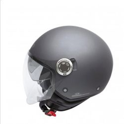 Casco jet garibaldi G20 Gris titanio mate ECE 22.06.