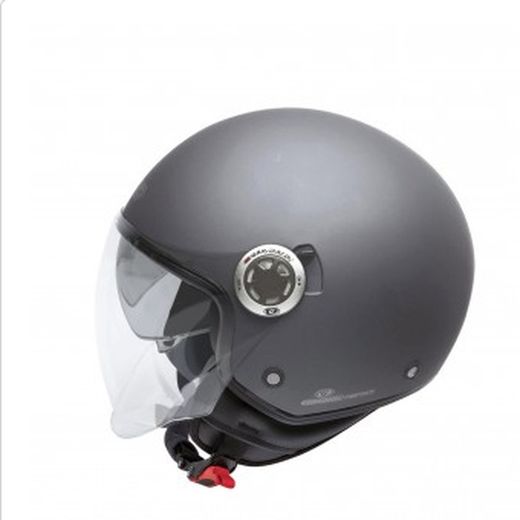 Casco jet garibaldi G20 Gris titanio mate ECE 22.06.
