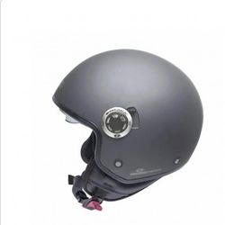 Casco jet garibaldi G20 Gris titanio mate ECE 22.06.
