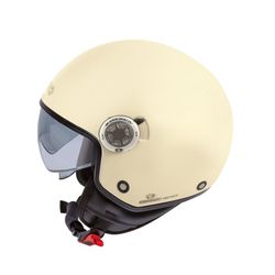 Casco Jet Garibaldi G20 Marfil Mate ECE 22.06.