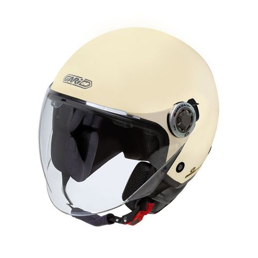 Casco Jet Garibaldi G20 Marfil Mate ECE 22.06.