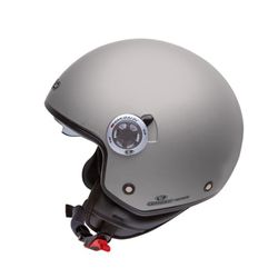 Casco Jet Garibaldi G20 Plata Mate ECE 22.06.