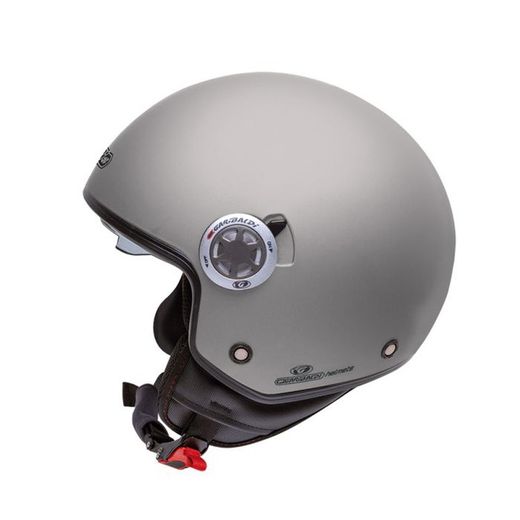 Casco Jet Garibaldi G20 Plata Mate ECE 22.06.