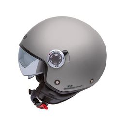 Casco Jet Garibaldi G20 Plata Mate ECE 22.06.