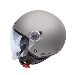Casco Jet Garibaldi G20 Plata Mate ECE 22.06.