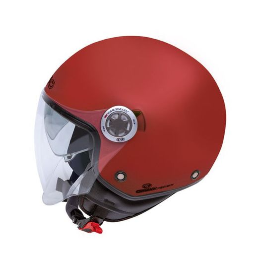 Casco Jet Garibaldi G20 Rojo Óxido Mate ECE 22.06.