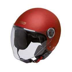 Casco Jet Garibaldi G20 Rojo Óxido Mate ECE 22.06.