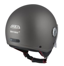 Casc jet nzi vintage 3 antracita mate