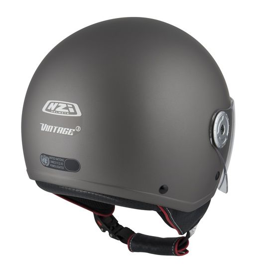 Casc jet nzi vintage 3 antracita mate