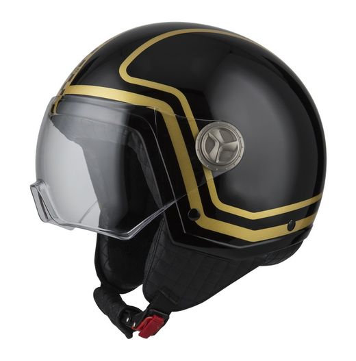 Casco jet nzi zeta 2 goldfinger