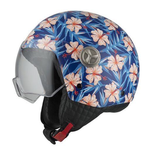 Casco jet nzi zeta 2 hibiscus
