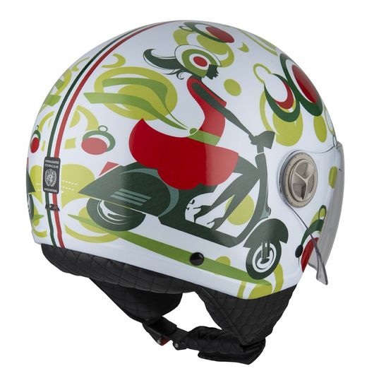 Casco jet nzi zeta 2 happy scooter
