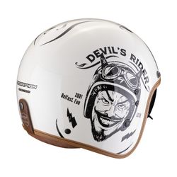 Casco jet Scorpion BELFAST EVO ROMEO Crema-Negro