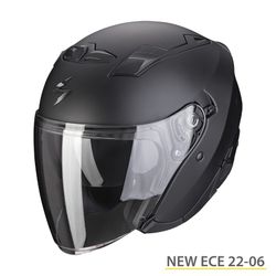 Casco Jet Scorpion EXO-230 Solid Negro mate ECE 22.06.