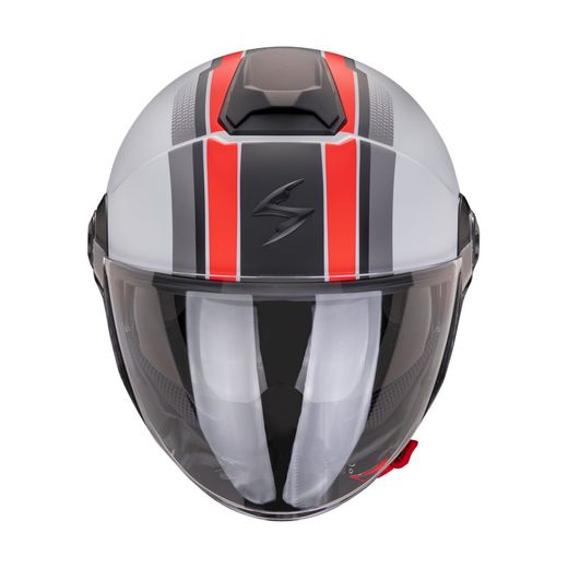Casco Jet Scorpion Exo City II VEL Gros-Rojo mate