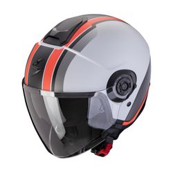 Casco Jet Scorpion Exo City II VEL Gros-Rojo mate