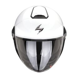 Casc Jet Scorpion Exo City II Solid blanc
