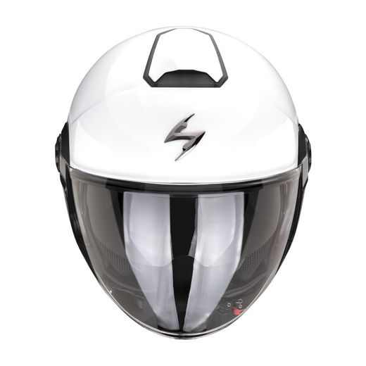 Casc Jet Scorpion Exo City II Solid blanc