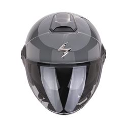 Casco Scorpion Exo City II BEE Gris-Amarillo-Negro.