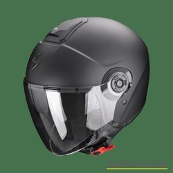 Casc Jet Scorpion Exo City II negre mat