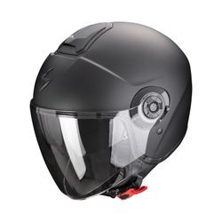 Casc Jet Scorpion Exo City II negre mat