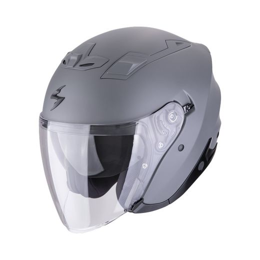 Casco Jet Scorpion Exo-Z1 Solid Gris cemento mate