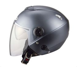 Casco jet zeus hz202 visor solar — TOTMOTO