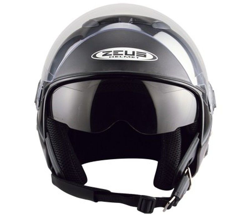 Casco jet zeus hz202 visor solar — TOTMOTO