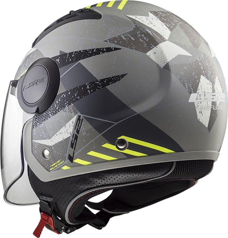 Sac A Dos Moto Casque OF606 DRIFTER TRIALITY LS2 Rouge Casque