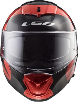 Casco ls2 breaker physics negro/rojo