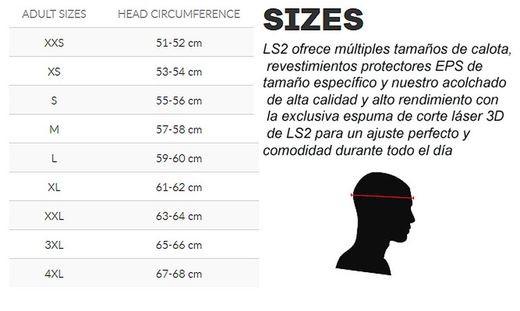 Casco ls2 breaker physics negro/rojo