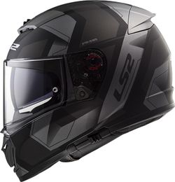 Casco ls2 breaker physics negro/titanio