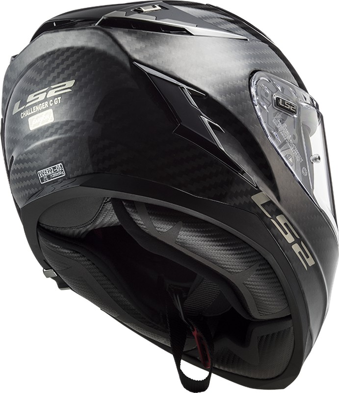 Casco LS2 Challenger Carbon Solid FF327 — Totmoto