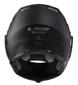 Casco ls2 ff399 valiant negro mate