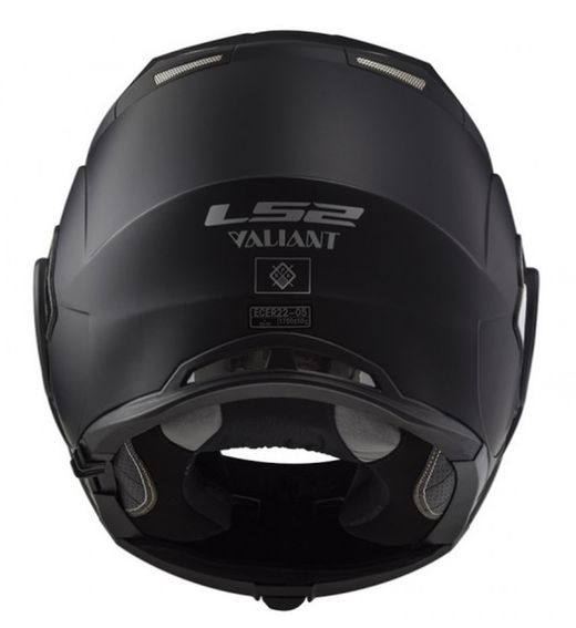 Casco ls2 ff399 valiant negro mate
