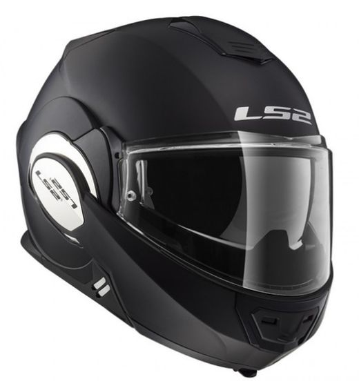 Casco ls2 ff399 valiant negro mate