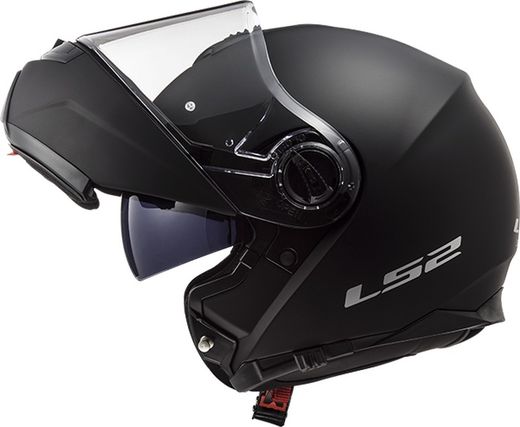 Casco ls2 strobe ff325 negro mate