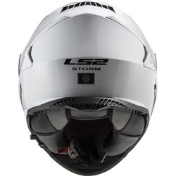 Casco LS2 Storm II SOLID blanco FF800