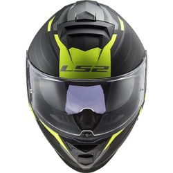 Casc ls2 storm nerve negre/groc