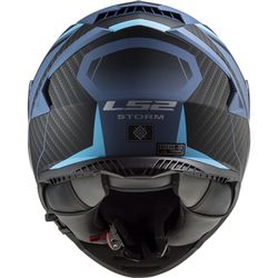 Casc ls2 storm race blau mate