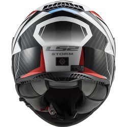 Casc ls2 storm blau /vermell