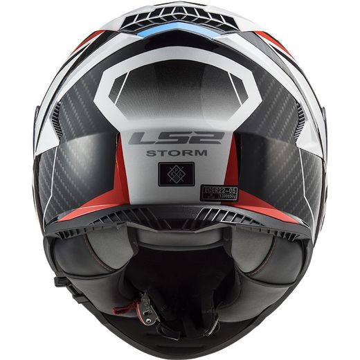 Casc ls2 storm blau /vermell