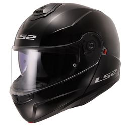 Casco LS2 STROBE II Solid  Negro FF908 ECE 22.06