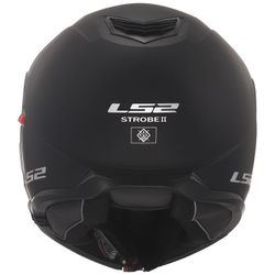 Casco  LS2 STROBE II Solid Negro mate FF908 ECE 22.06