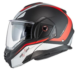 Casco Modular Abatible NZI Fastback Duo con Visor Solar