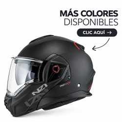 Casco Modular Abatible NZI Fastback Duo con Visor Solar