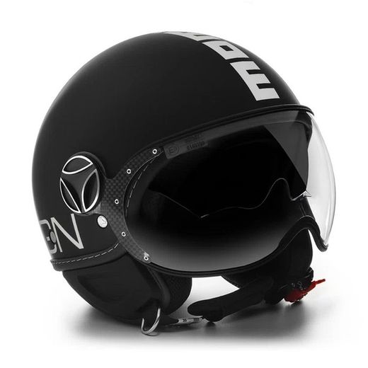 Casco momo FGTR EVO XXS Negro/blanco