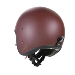Casco Jet Gari G03X Fiberglass Rojo Óxido Mate ECE 22.06.
