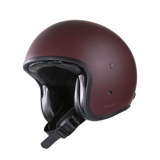 Casco Jet Gari G03X Fiberglass Rojo Óxido Mate ECE 22.06.